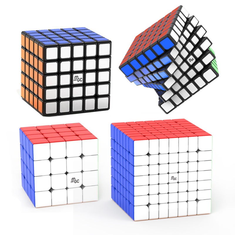 Un rubik's cube 4x4 jusqu'à 7x7